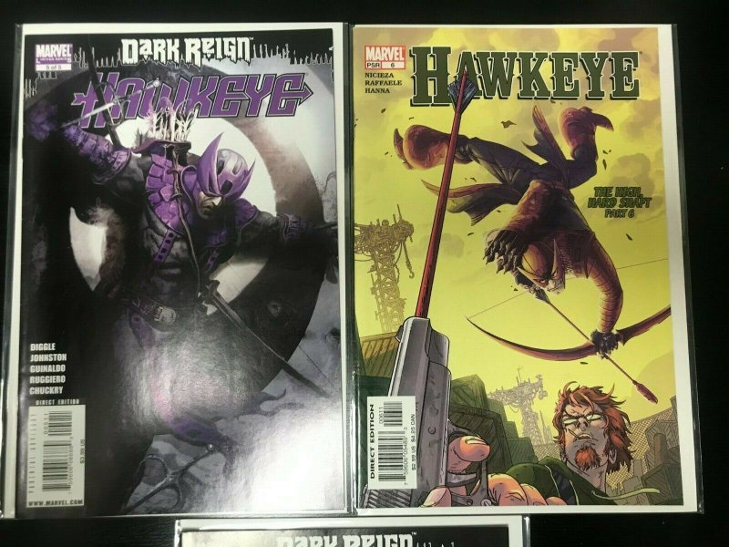 HAWKEYE 3PC LOT (VF) DARK REIGN ISSUES!! 2004-2009