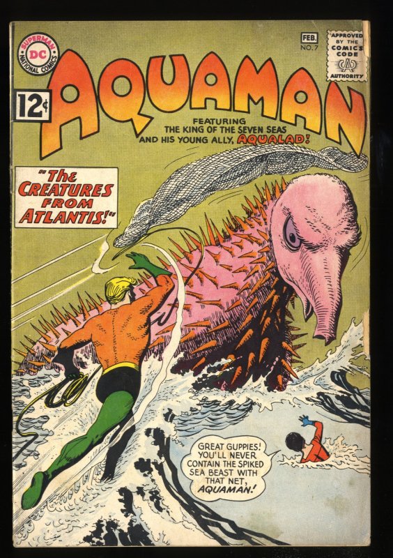 Aquaman #7 VG- 3.5