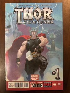 Thor God of Thunder #1 VF+ Cover A Esad Ribic Art (Marvel 2012)