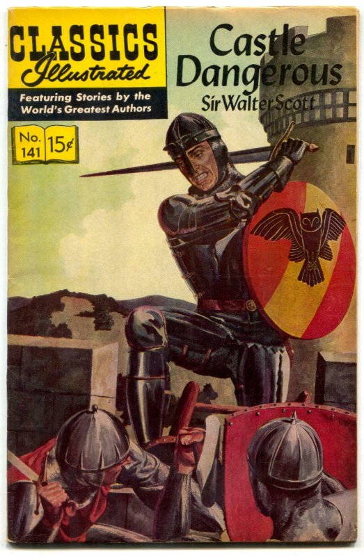 Classics Illustrated #141 HRN 167-Castle Dangerous by Sir Walter Scott FN/VF