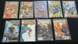 WOLVERINE 9PC (VF/NM) NETSUKE #1, WEAPON X #1, ORIGINS ANNUAL, THE END 1992-2007