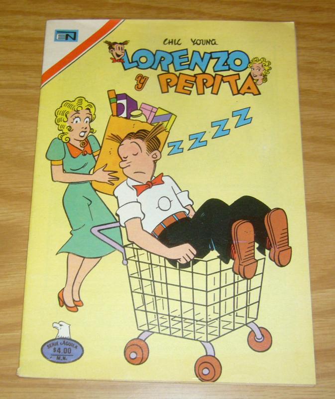 Lorenzo y Pepita (Serie Aguila) #503 FN Editorial Novaro - save on shipping - de