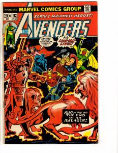 Avengers # 112 VG/FN Marvel Comic Book Thor Captain America Iron Man Vision NP4