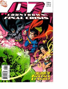 Lot Of 5 Countdown Final Crisis DC Comic Books #11 10 9 8 7  J69 