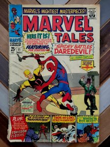 Marvel Tales #11 GD/VG (1967) SPIDER-MAN, DAREDEVIL, THOR, WASP / Ditko Cover