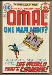 OMAC #1 - The World That's Coming! - 1974 (Grade 7.5)