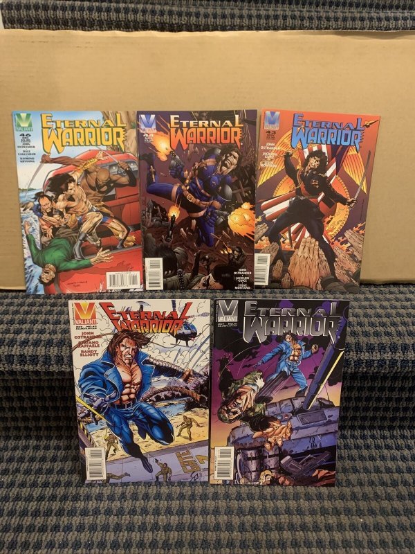 ETERNAL WARRIOR Comics (Lot of 44) Modern, Valiant Various Issues (C1080)