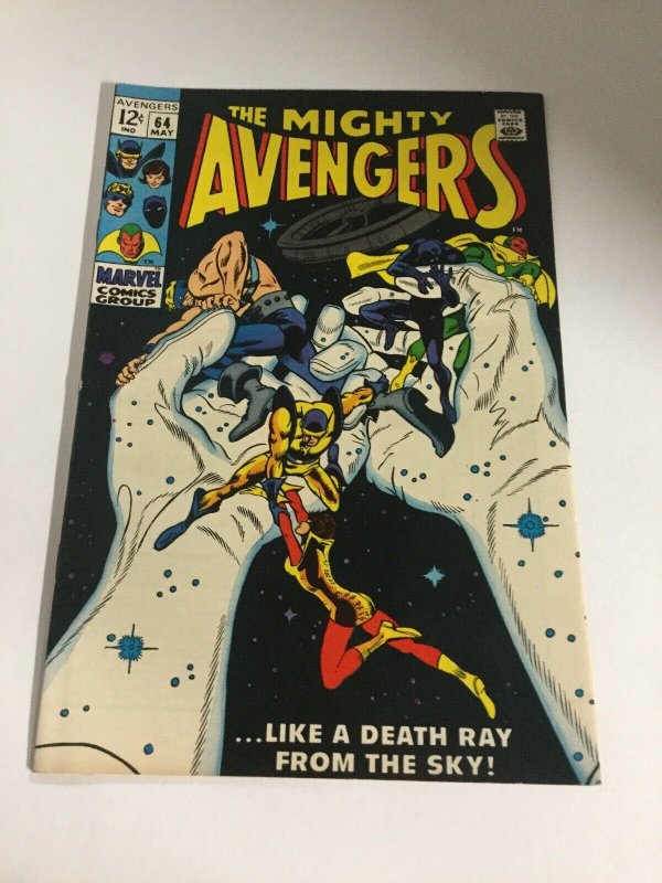 Avengers 64 Vf Very Fine 8.0 Marvel Comics Silver Age