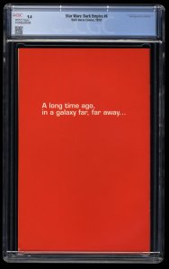 Star Wars: Dark Empire #6 CGC NM 9.4 White Pages