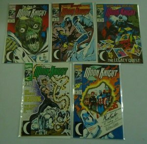 Marc Spector Moon Knight lot 17 different from #31-50 avg 8.0 VF (1991-93)