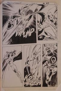 GENE COLAN / KLAUS JANSON original art, JEMM SON of SATURN #7 pg 25, 11x16, 1984