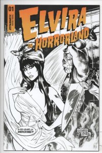 ELVIRA in HORRORLAND #1 F, NM, Mistress of the Dark, Acosta, Dynamite, 2022
