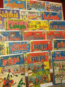 Archie and Pep Comic Lot 47 Comics All in Fantastic Shape