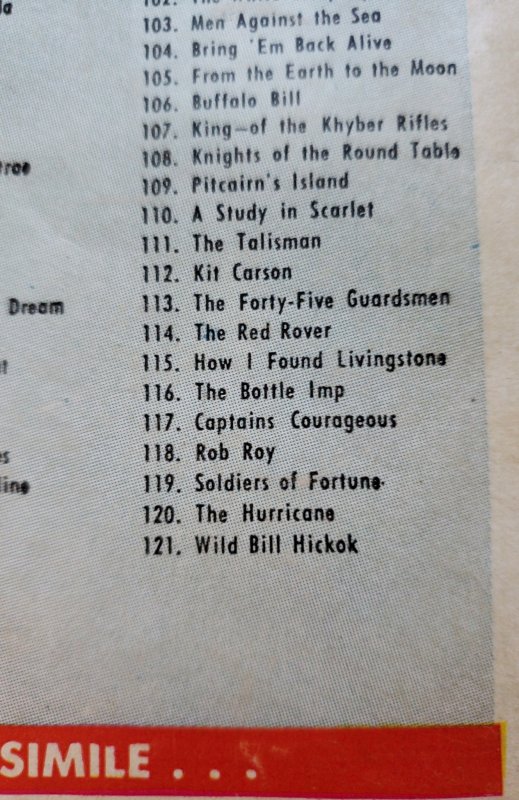 Classics Illustrated #120 (1954) 1st print FR/GD