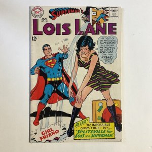 SUPERMAN'S GIRL FRIEND LOIS LANE 80 1967 DC COMICS FN- FINE- 5.5