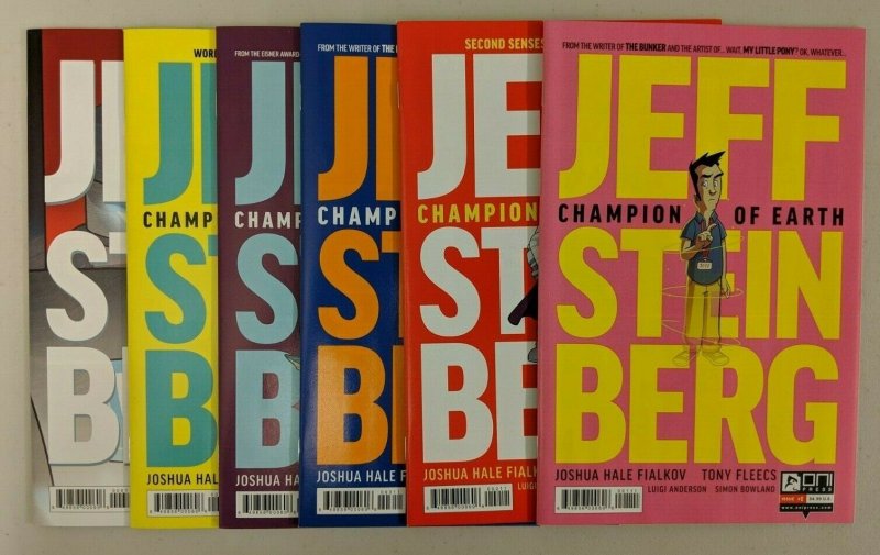 Jeff Steinberg Champion of Earth #1-6 Complete Set (2016 Oni Press) - VF+ to NM- 