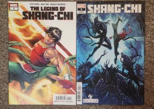 The Legend of Shang-Chi #1 And Shang Chi #5 Variant