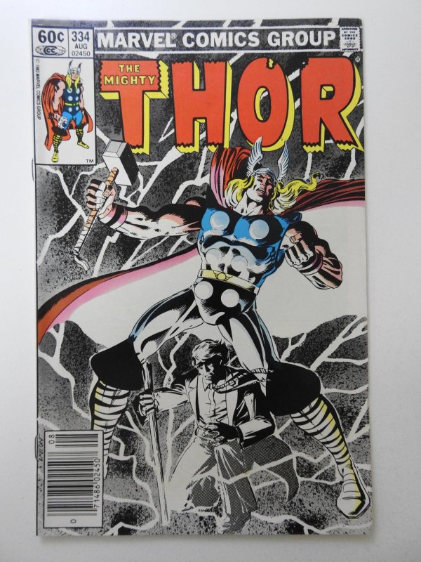 Thor #334 (1983) Runequest! Sharp VF- Condition!