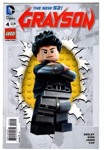 Grayson #4 Variant Cover (2015) DC Comics