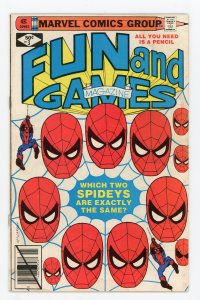 Fun and Games Magazine #3 Spider-Man VF-