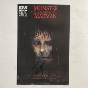 Monster Madman 1 2014 Signed by Steve Niles IDW FN fine 6.0