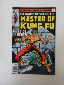 Master of Kung Fu #79 Newsstand Edition (1979) VF condition
