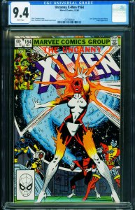 X-MEN #164 CGC 9.4 1982-marvel comic book CAROL DANVERS 1297066001