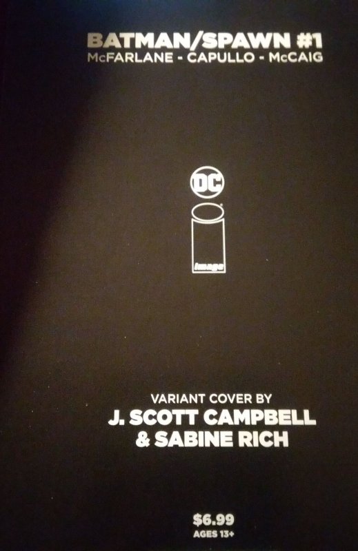 Batman/Spawn Campbell Cover (2023)