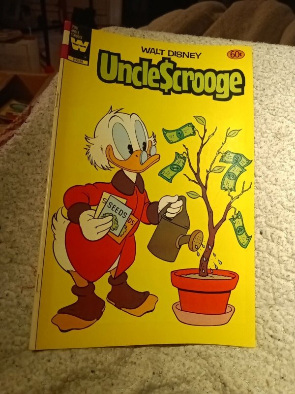 Walt Disney Uncle Scrooge #208 Whitman 1982 Bronze Age Scarce 2nd To Last Issue!