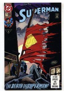 SUPERMAN #75-DEATH OF SUPERMAN- 3rd printing NM-