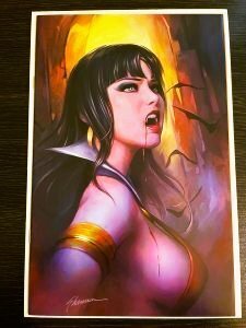 VAMPIRELLA #21 SHANNON MAER EXCLUSIVE VIRGIN COVER LTD 500 NM+