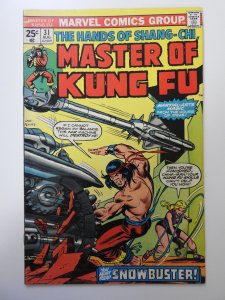 Master of Kung Fu #31  (1975) VF- Condition! MVS intact!