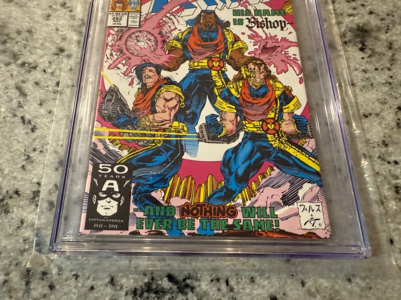 Uncanny X-Men # 282 CGC Graded 9.6 Marvel Comic Book 1st Bishop Appearance JH19
