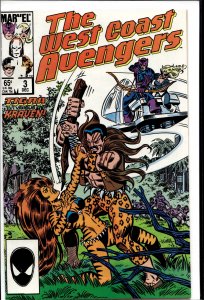 West Coast Avengers #3 (1985) West Coast Avengers / Avengers West Coast