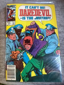 Daredevil #218 Newsstand Edition (1985)