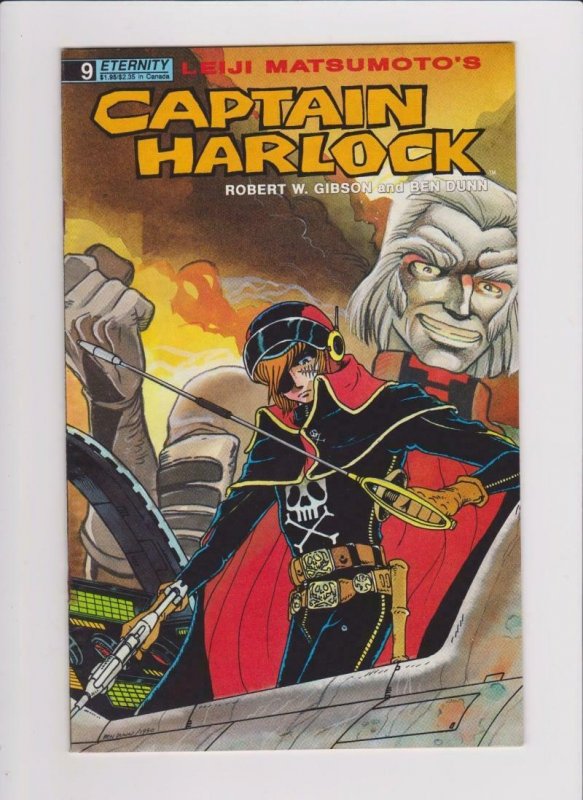 CAPTAIN HARLOCK #9, VF/NM, Matsumoto, Eternity,1989,1990, more in store