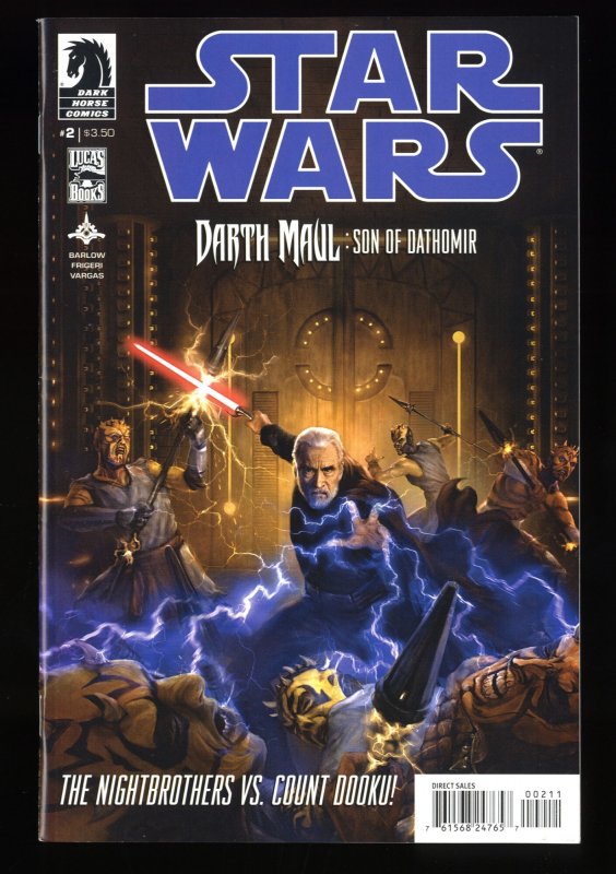 Star Wars: Darth Maul - Son of Dathomir #2 NM- 9.2