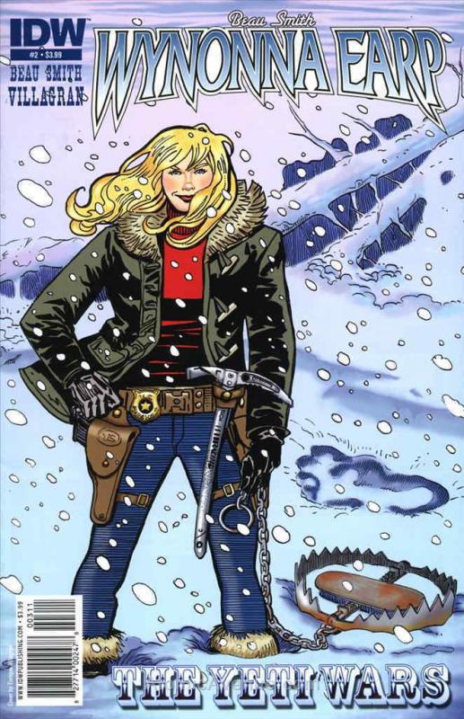 Wynonna Earp: Yeti Wars #2 VG; IDW | low grade comic - save on shipping - detail