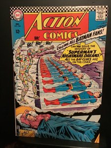 Action Comics #344 (1966) Key Batman cover high-grade issue! VF/NM Wow!