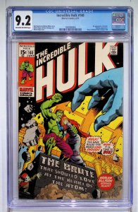 The Incredible Hulk #140 (1971) [Key Issue] CGC 9.2