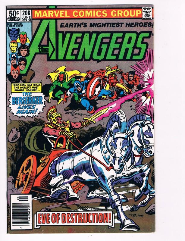 Avengers # 208 Marvel Comic Books Hi-Res Scans Awesome Issue Modern Age WOW! S10