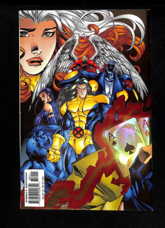 Uncanny X-Men #350 Prism Foil! Gambit!