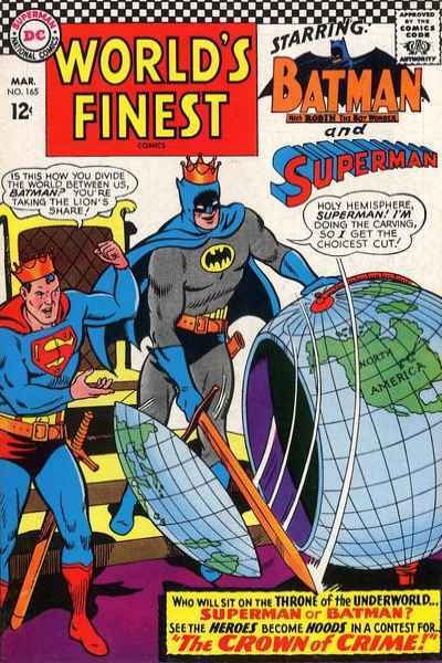 World's Finest Comics   #165, Good+ (Stock photo)