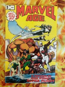 Marvel Age #2 (1983) - 1st Alpha Flight! NM