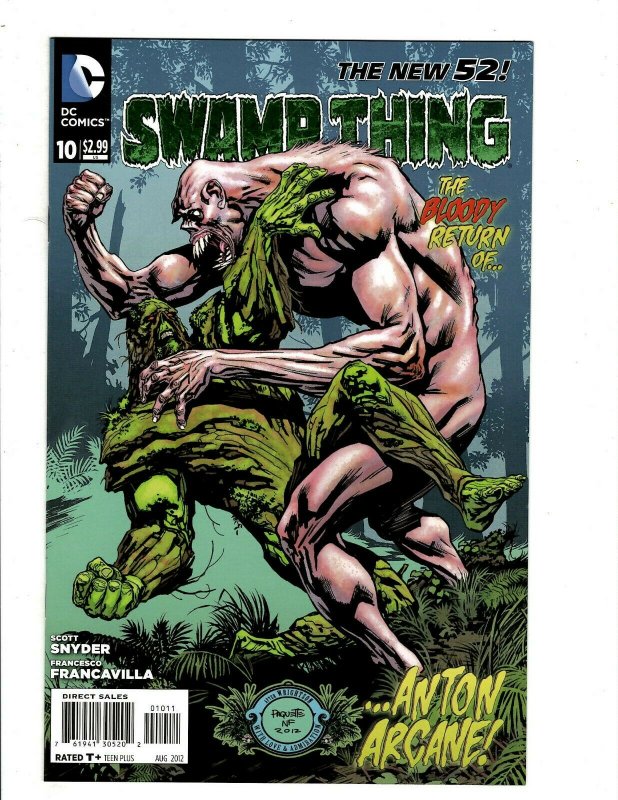 13 Swamp Thing DC Comics #2 3 4 5 6 7 8 9 10 11 12 12 0 Animal Man Batman HR5