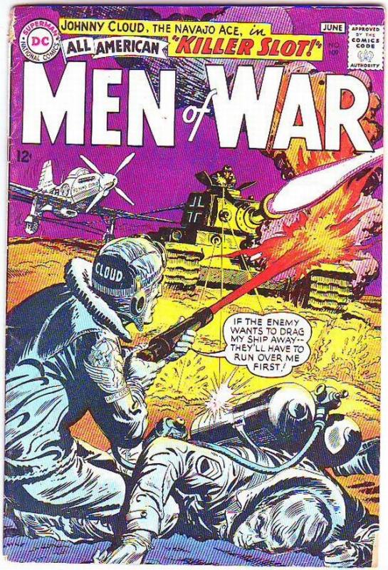 All-American Men of War #109 (Jun-65) VG+ Affordable-Grade Johhny Cloud
