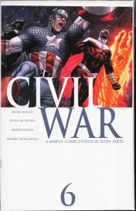 Civil War #6 (2006) Captain America