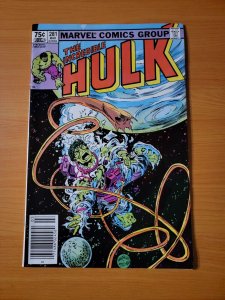 Incredible Hulk #281 Newsstand Variant ~ VF - NEAR MINT NM ~ 1983 Marvel Comics