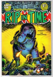RIP IN TIME #5, VF/NM, Richard Corben, Fantagor, Dinosaurs,1986 1987