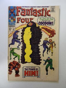 Fantastic Four #67 (1967) 1st App of Him (Warlock) VG- moisture damage
